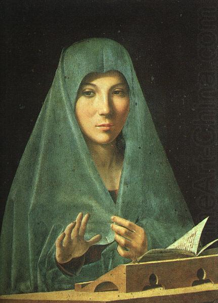 Antonello da Messina Virgin Annunciate china oil painting image